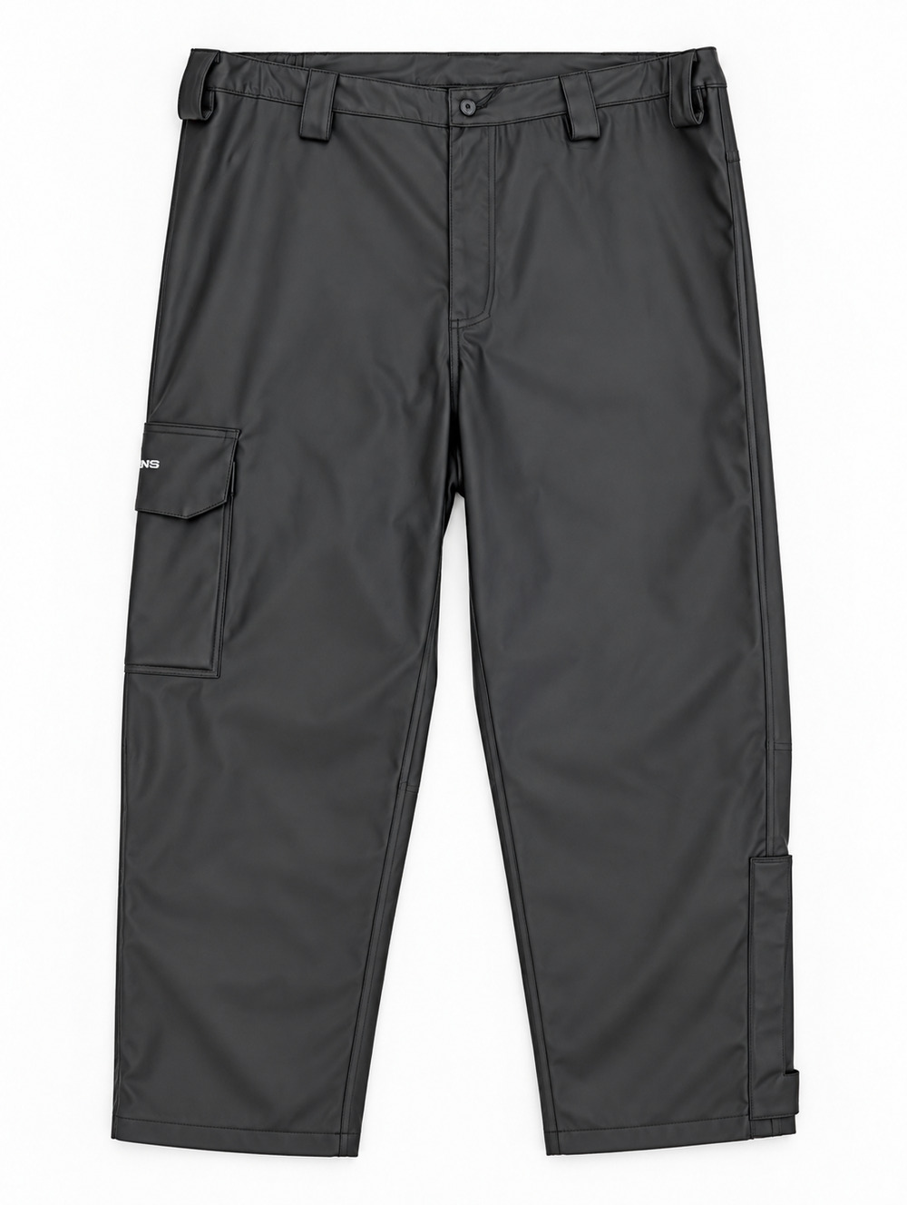 Grundens Neptune Waist Trousers 219 Mens M Black Waterproof NWT